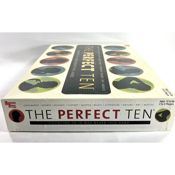 The Perfect Ten 3-D Board Game 2004 University Games Complete - Picture 12 of 15